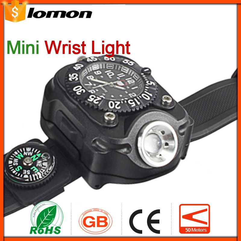 watch with led flashlight