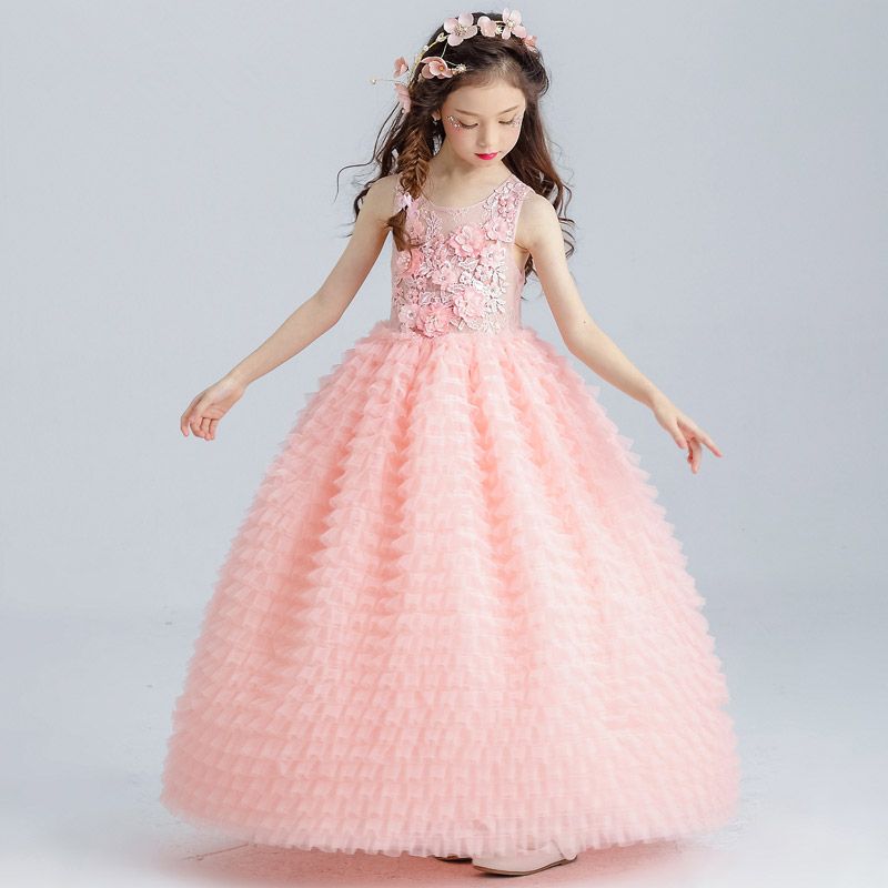 Monsoon Pink Flower Girl Dress 2024 www tofrei