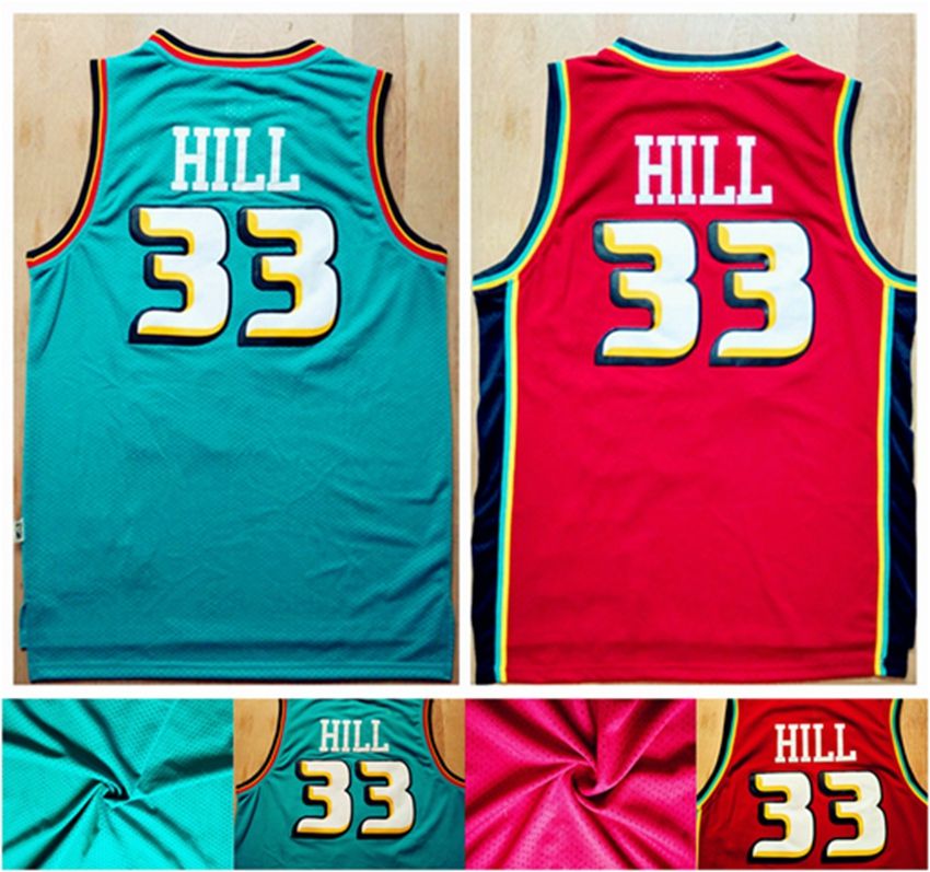 grant hill jersey red