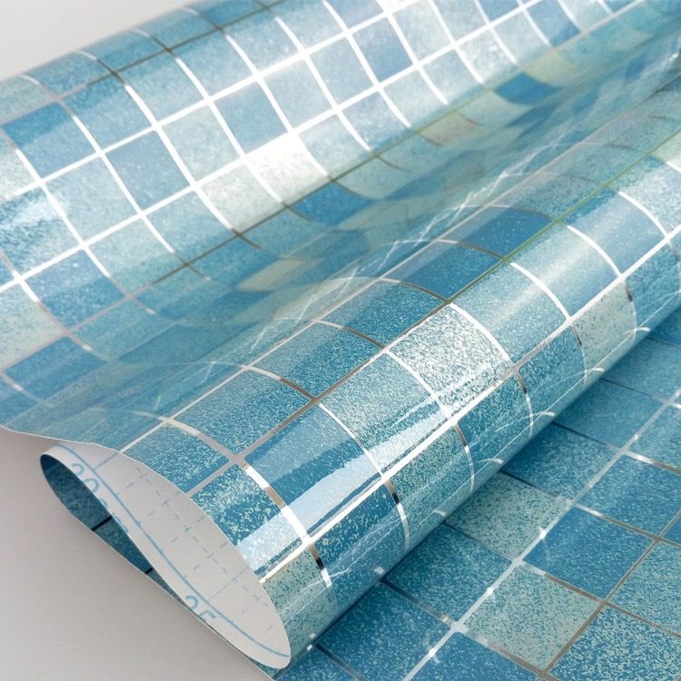 Grosshandel 45cmx5m Bad Wandaufkleber Pvc Mosaik Tapete Kuche Wasserdicht Fliesen Aufkleber Kunststoff Vinyl Selbstklebende Tapeten Von Yomanmural 27 92 Auf De Dhgate Com Dhgate