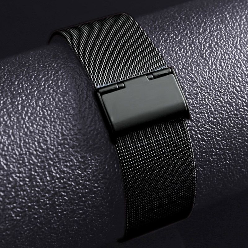 gold stainless steel milanese loop