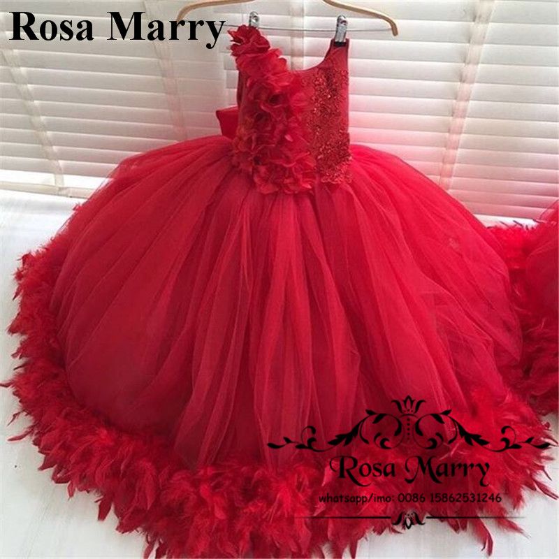 girls size 10 red dress