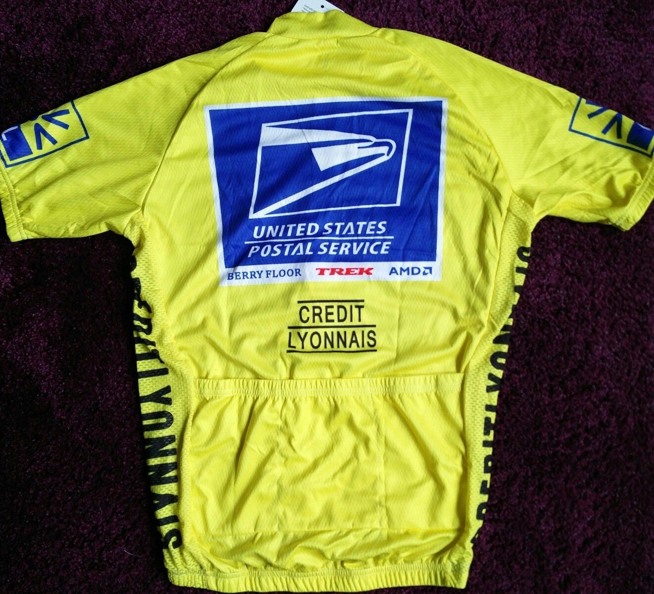 USPS US Postal Service Cycling Jersey Shirt Retro Bike Ropa Ciclismo MTB Maillot