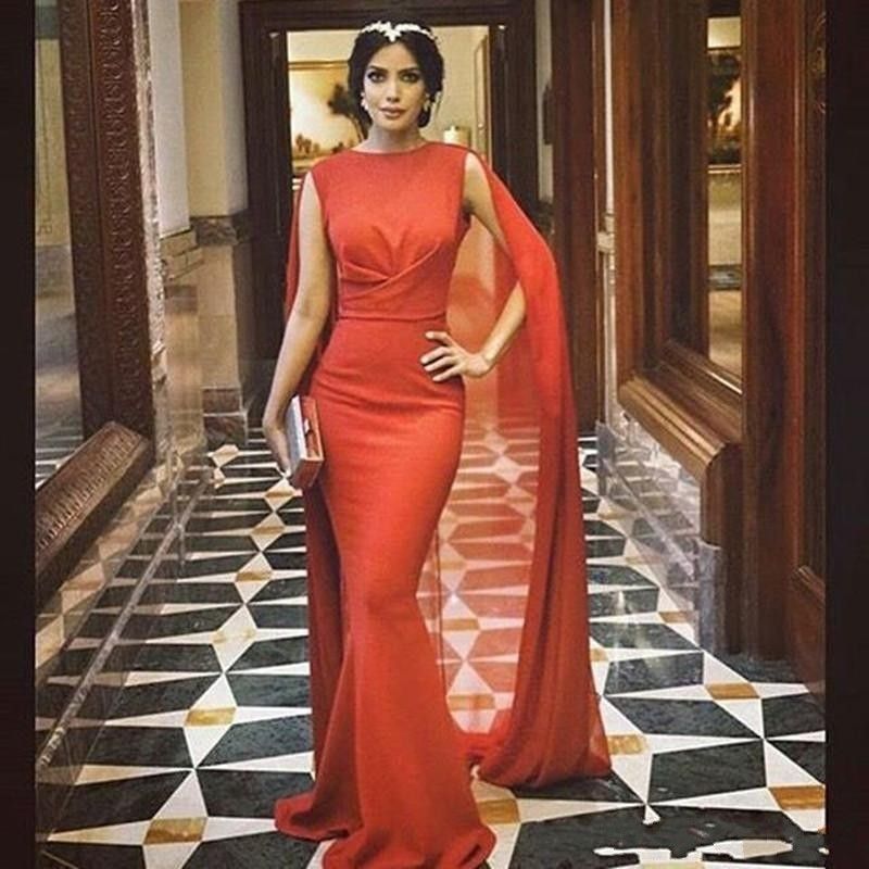 cape dress red carpet