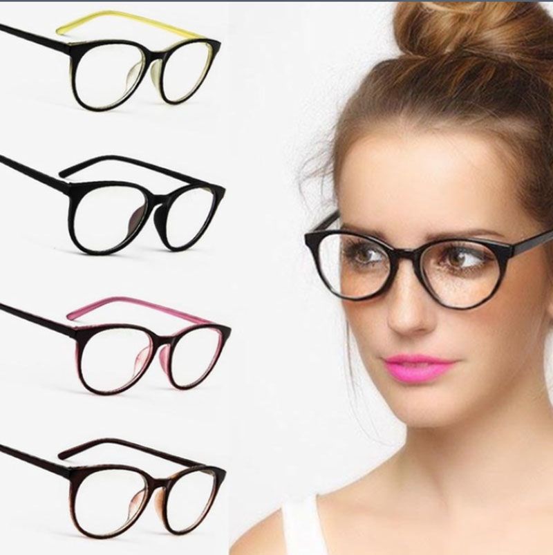 Optical Glasses Frames Retro Cat Eye Clear Lens Eyeglasses Women Spectacle Frame