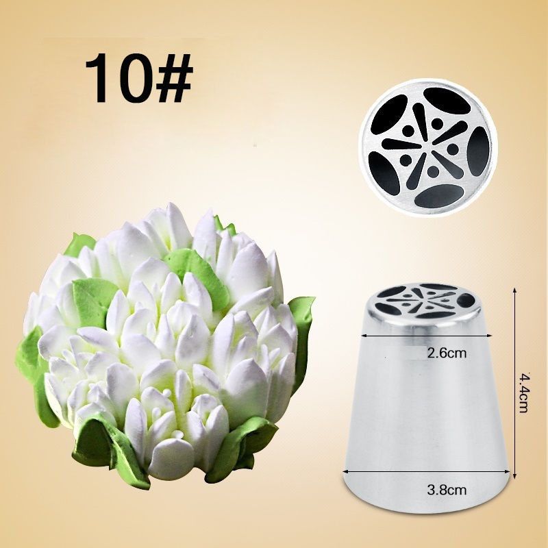 2021 Different Style Russian Tulip Stainless Steel Icing Piping Nozzles Tip Pastry Tools Dessert ...