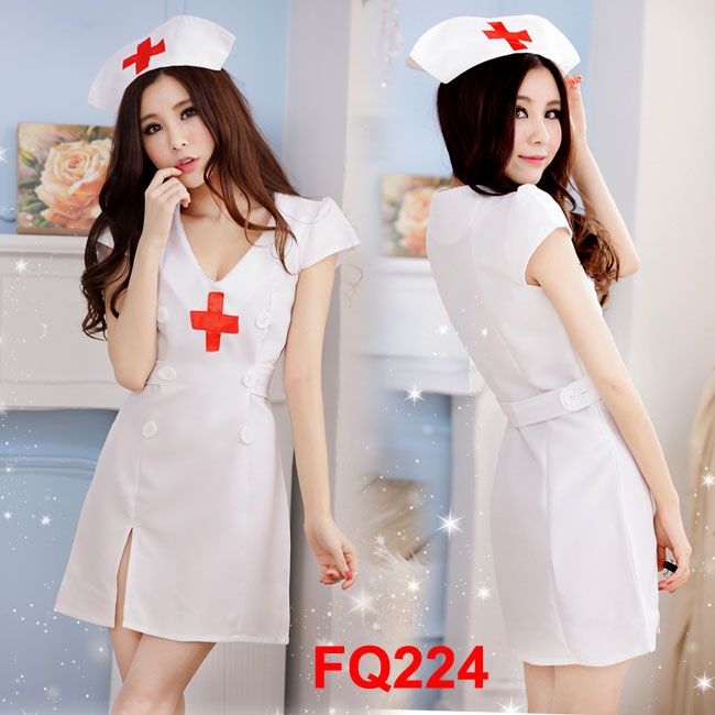 Compra S M Sexy Traje Uniforme Enfermera Enfermera Modelo Vestido De  Peluche Falda Cosplay Babydoll Noche Ropa De Dormir Ropa De Dormir Ropa  Interior FQ224 Barato | Entrega Rápida Y Calidad | Es.Dhgate