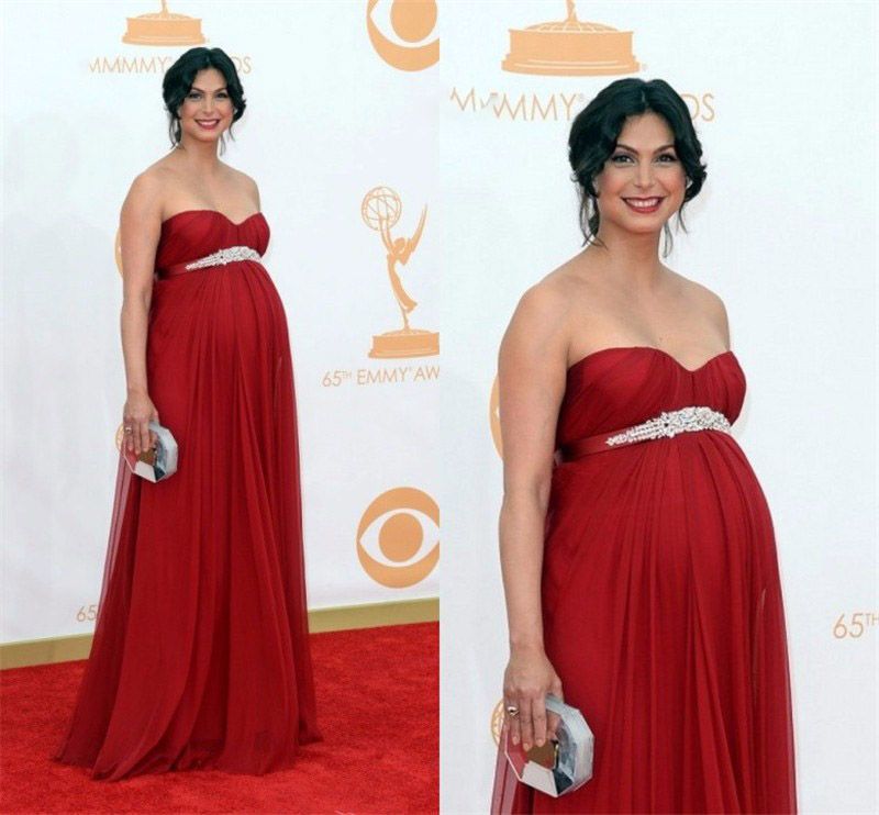 red carpet maternity evening gowns