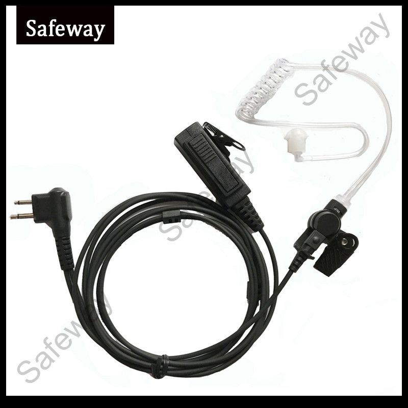 Acoustic Tube Ear piece Speaker Mic For Motorola GP68 GP300 GP350 CP185 CP200