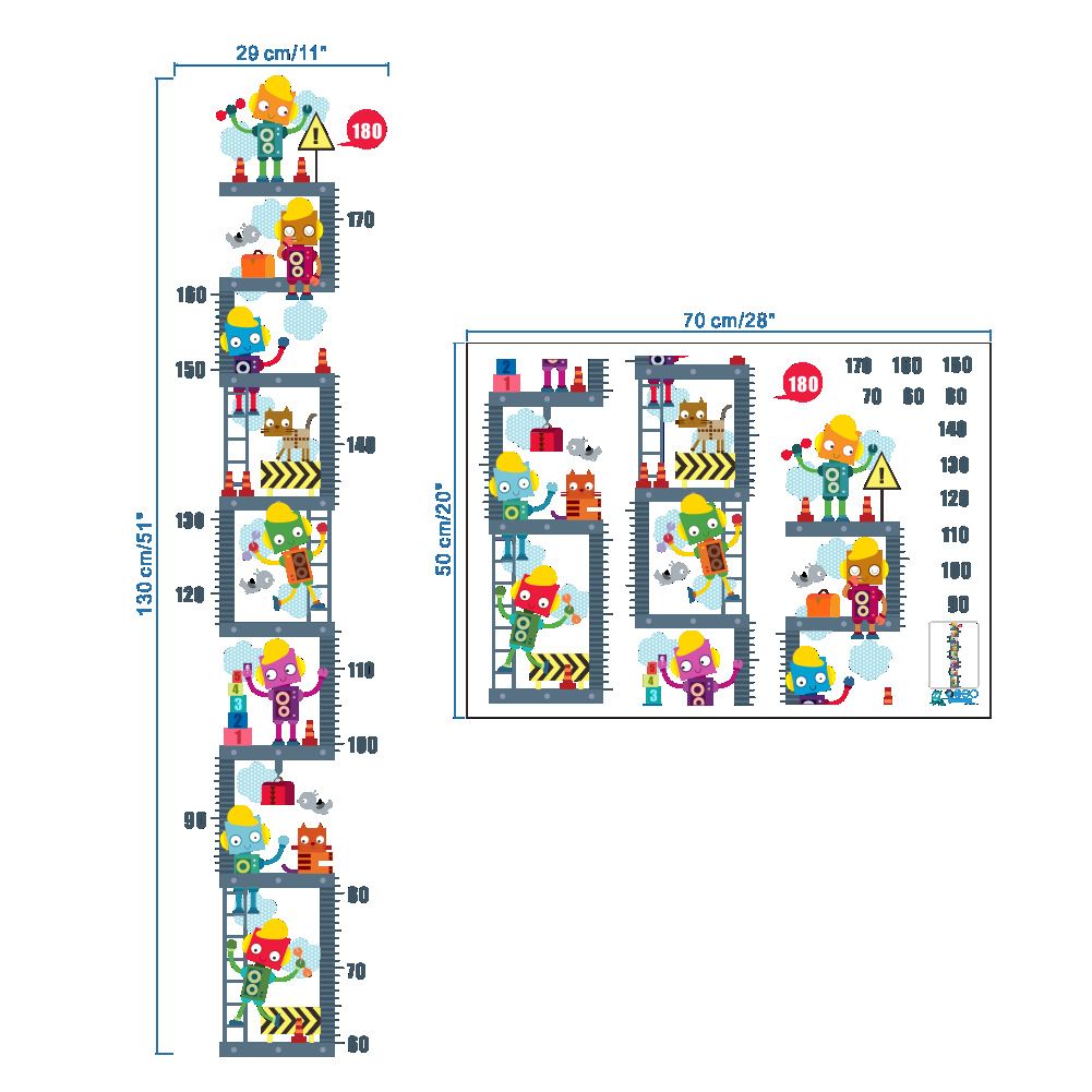 Robot Sticker Chart