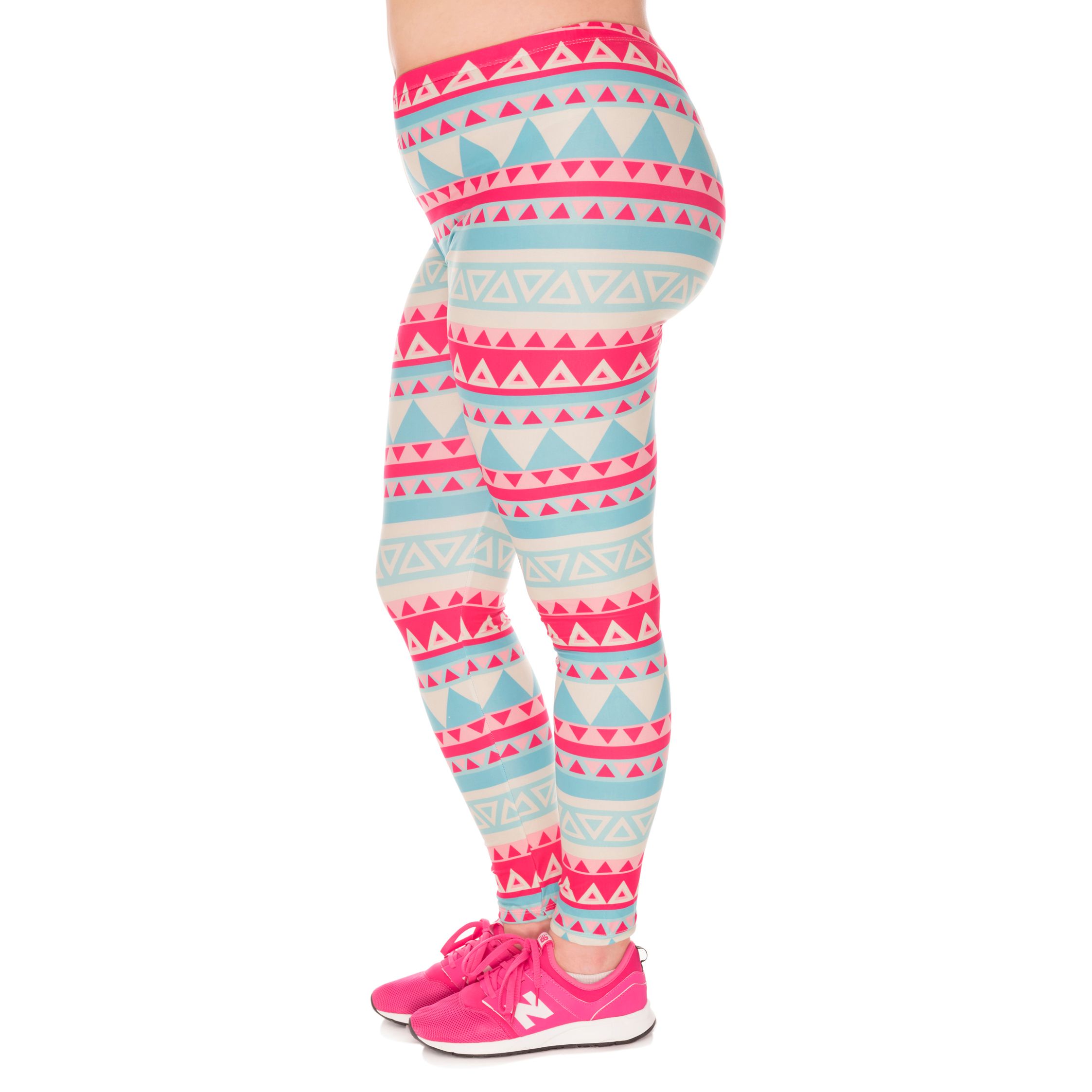 Fashion Girls Soft Tight Trousers Pants Two Mixed Colors Leggings Stretch