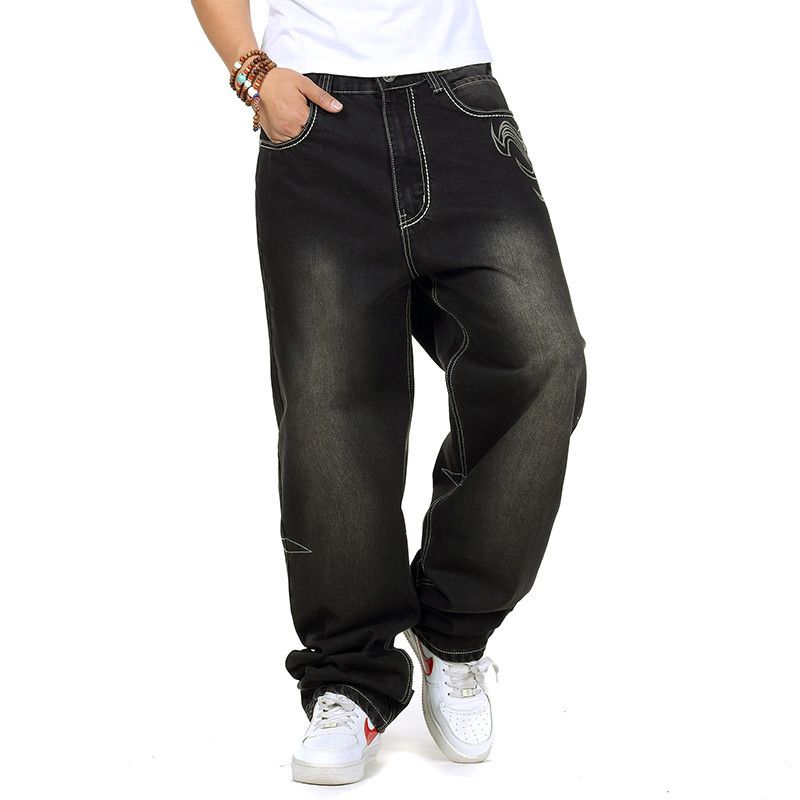 baggy black jeans mens