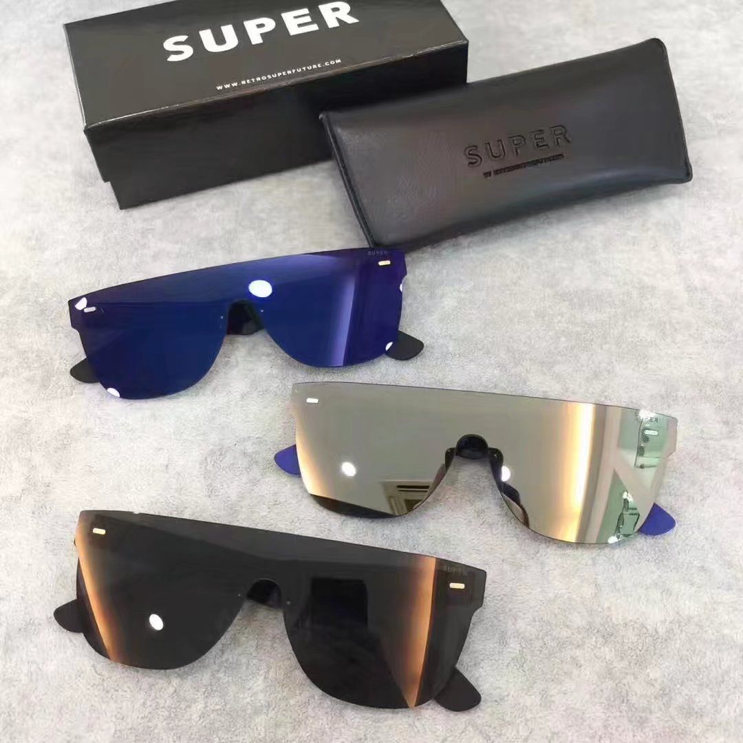 Acquistare Occhiali Da Sole Super Con Retrosuperfuture Tuttolente Cima  Piatta Blu Regolari Nuovi Moda Uomo Occhiali Da Sole Nuovi Con Il Caso  Economico | Consegna Veloce E Qualità | DHgate Italy