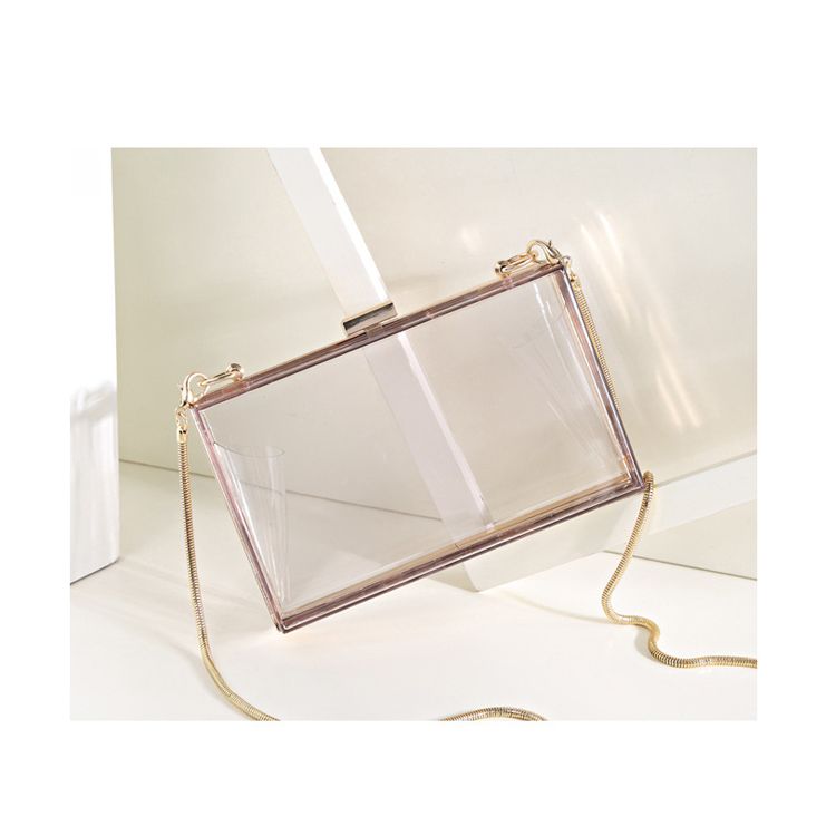 clear box clutch bolsa