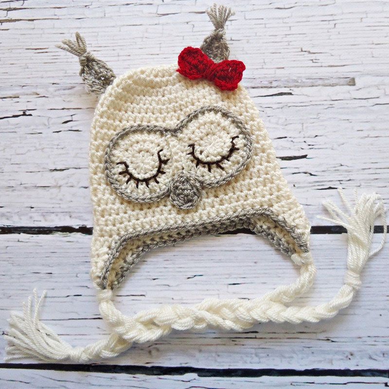knit animal hats for adults