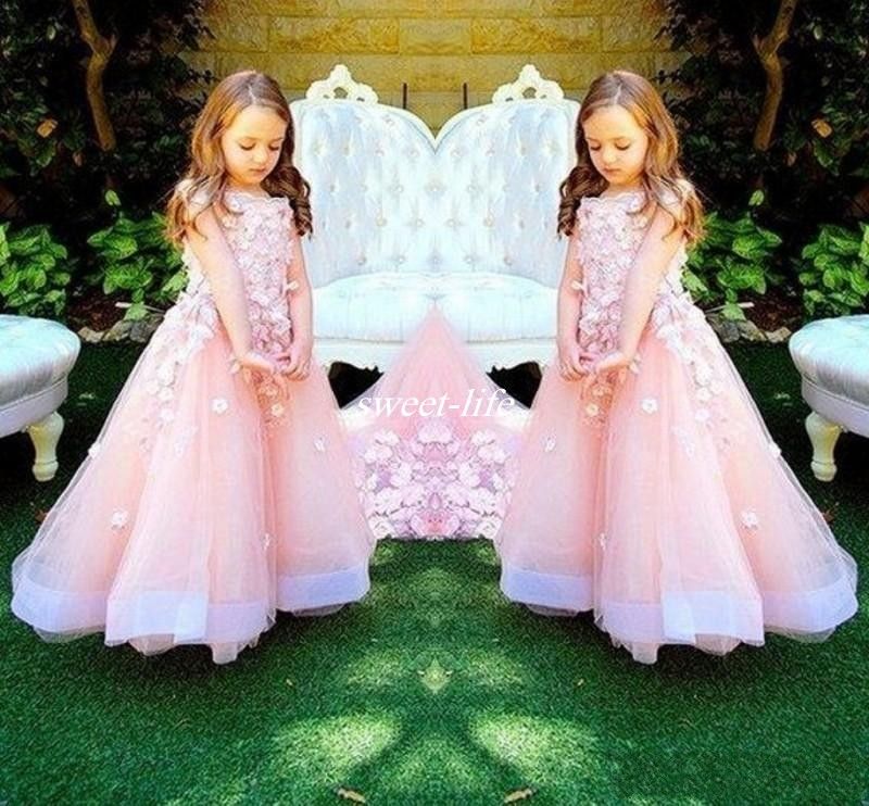 wedding flower girls dress