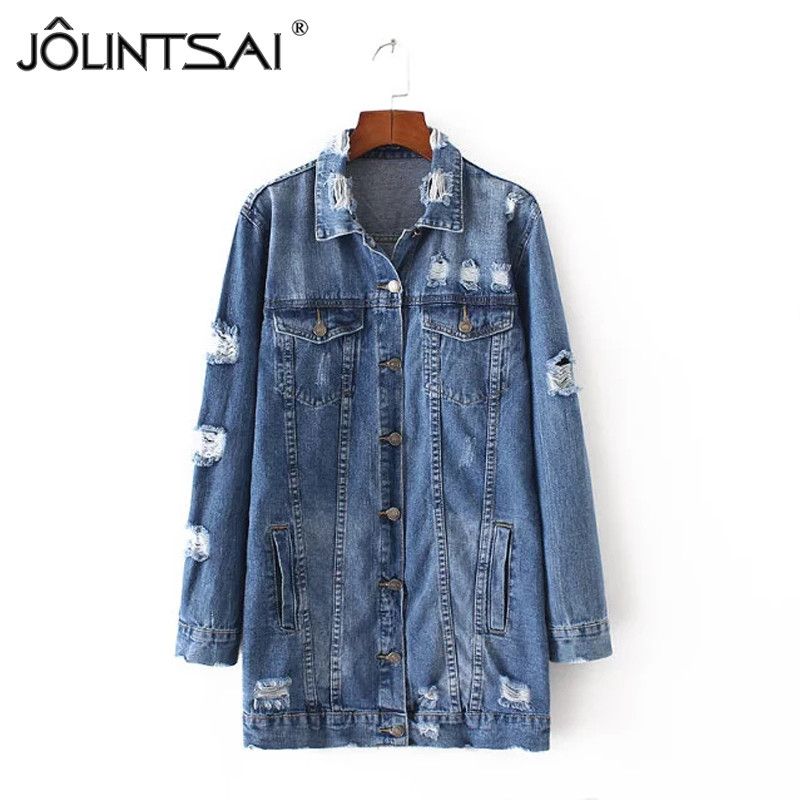 mid length jean jacket