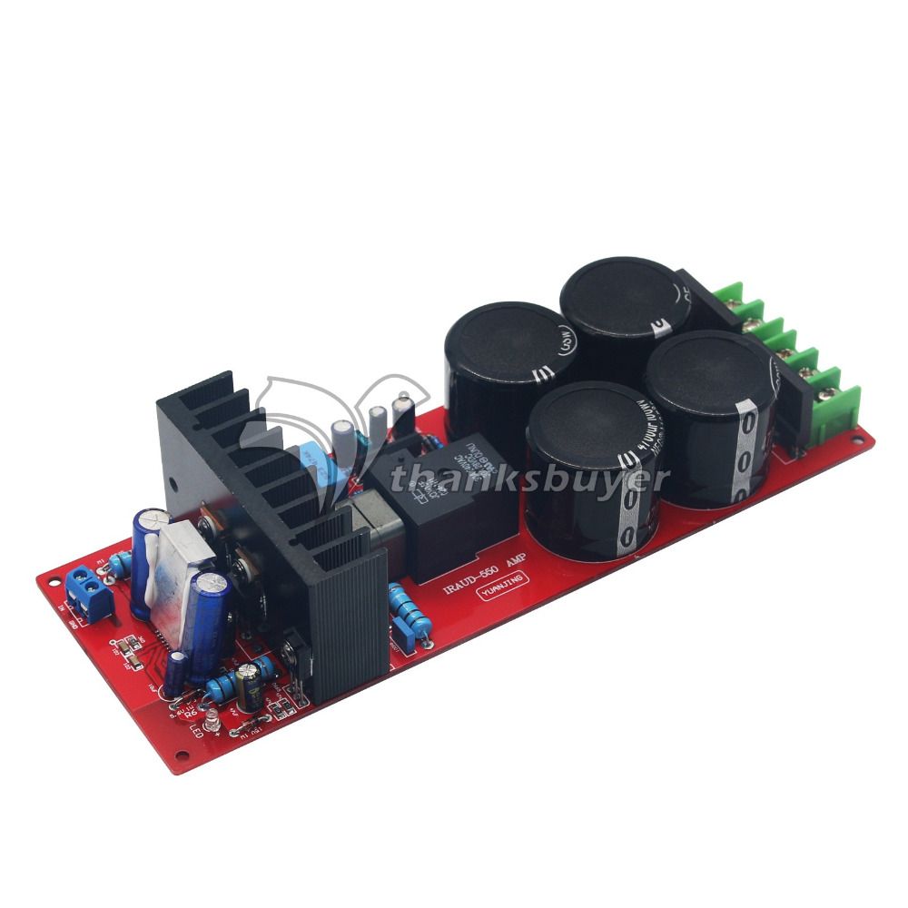 IRS2092 IRFB23N20D Class D MONO Amplifier Assembled Board 350W 8ohm 700W 4ohm Dual Rectifier