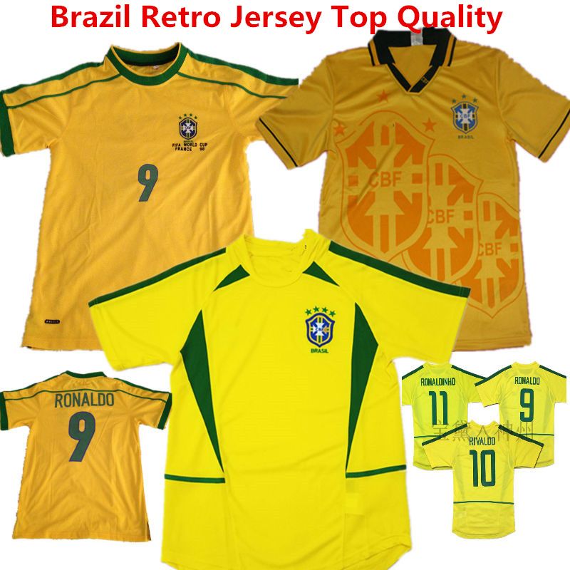 retro brazil jersey