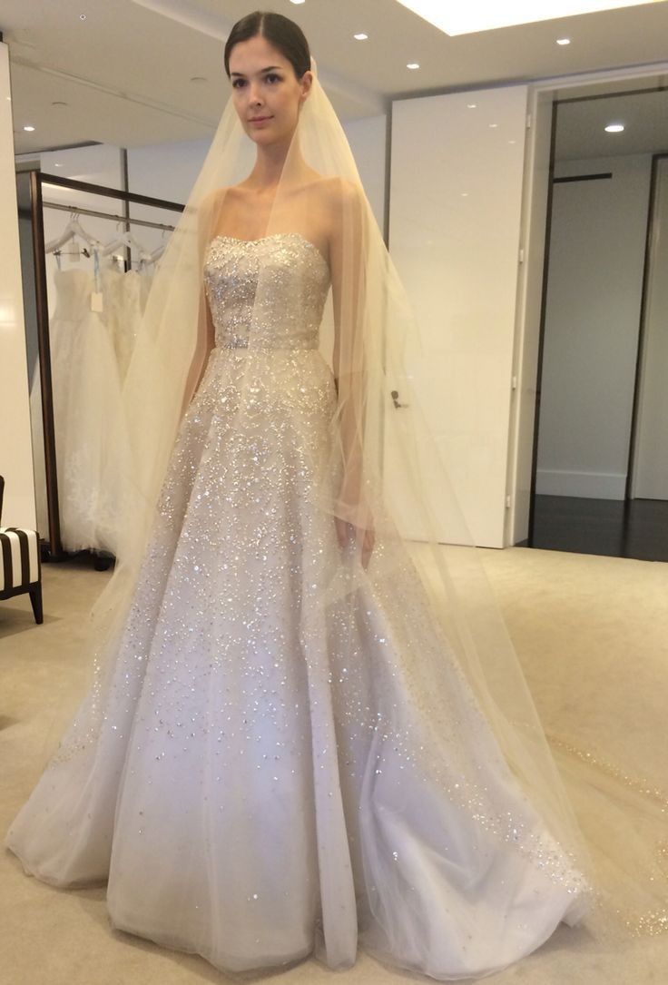 sparkly wedding reception dress