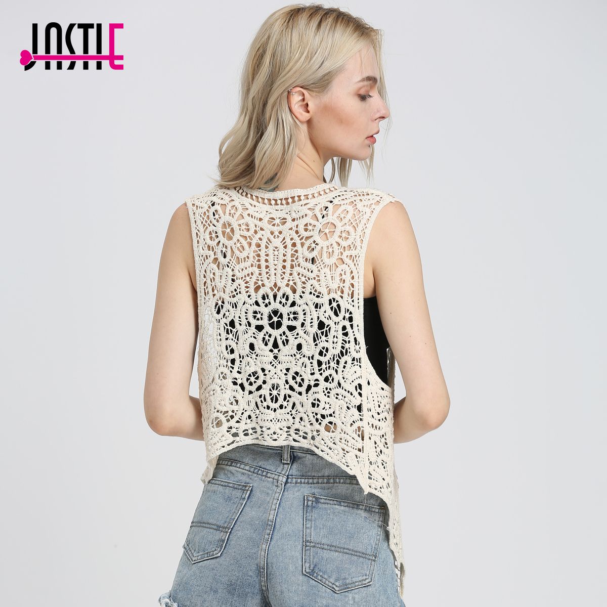 sleeveless summer cardigan