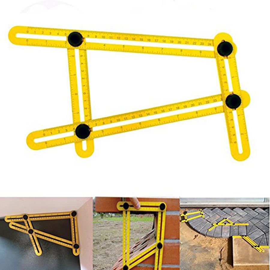 2019 Measuring Instrument Angle Izer Template Tool Four Sided Ruler Mechanism Slide Y For Handymen Builders Craftsmen From Jfwholesale 1 33