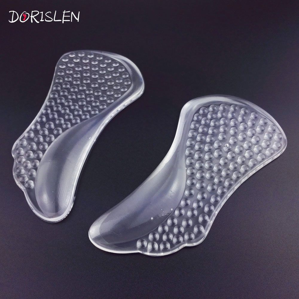 2021 Arch Support 3/4 Gel Pads Insoles For Women High Heels Feet Care
