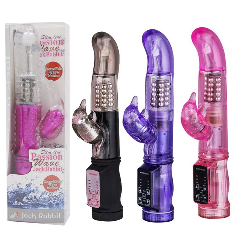 12 Speed Jack Rabbit Vibrator Sex Toys for Women Stick Dolphin G-Spot AV Vibrating Adult Waterproof Wand Body Massager G Spot Female