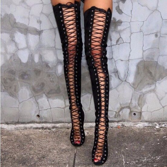 summer thigh high boots
