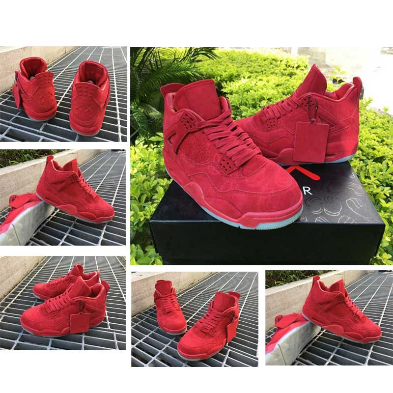 scarpe da basket rosse