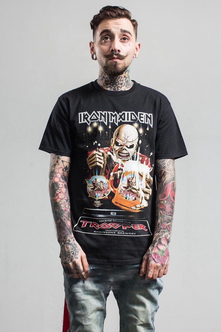mens band tees