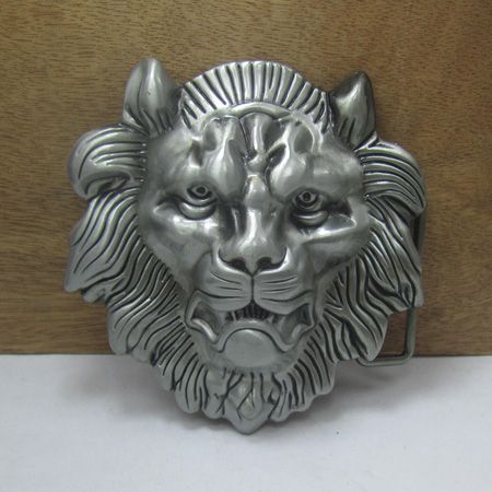 lion belt buckle