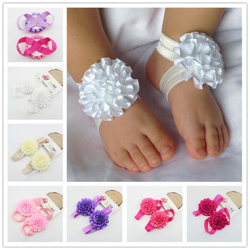 ribbon sandals for babies