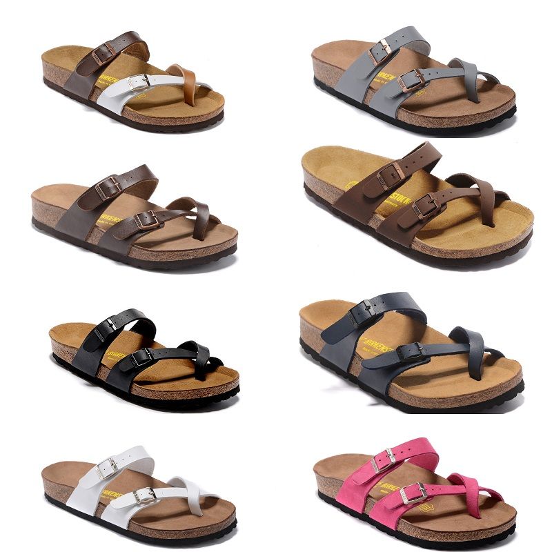 Acheter 2017 Vente Chaude Eté Hommes Et Femmes Classic Milano Sandales En Liège Durable Laissez Vous Marcher Comme Un Pieds Nus Sur Une Plage Multi Couleur Noire Taille 34 4 De 37,85