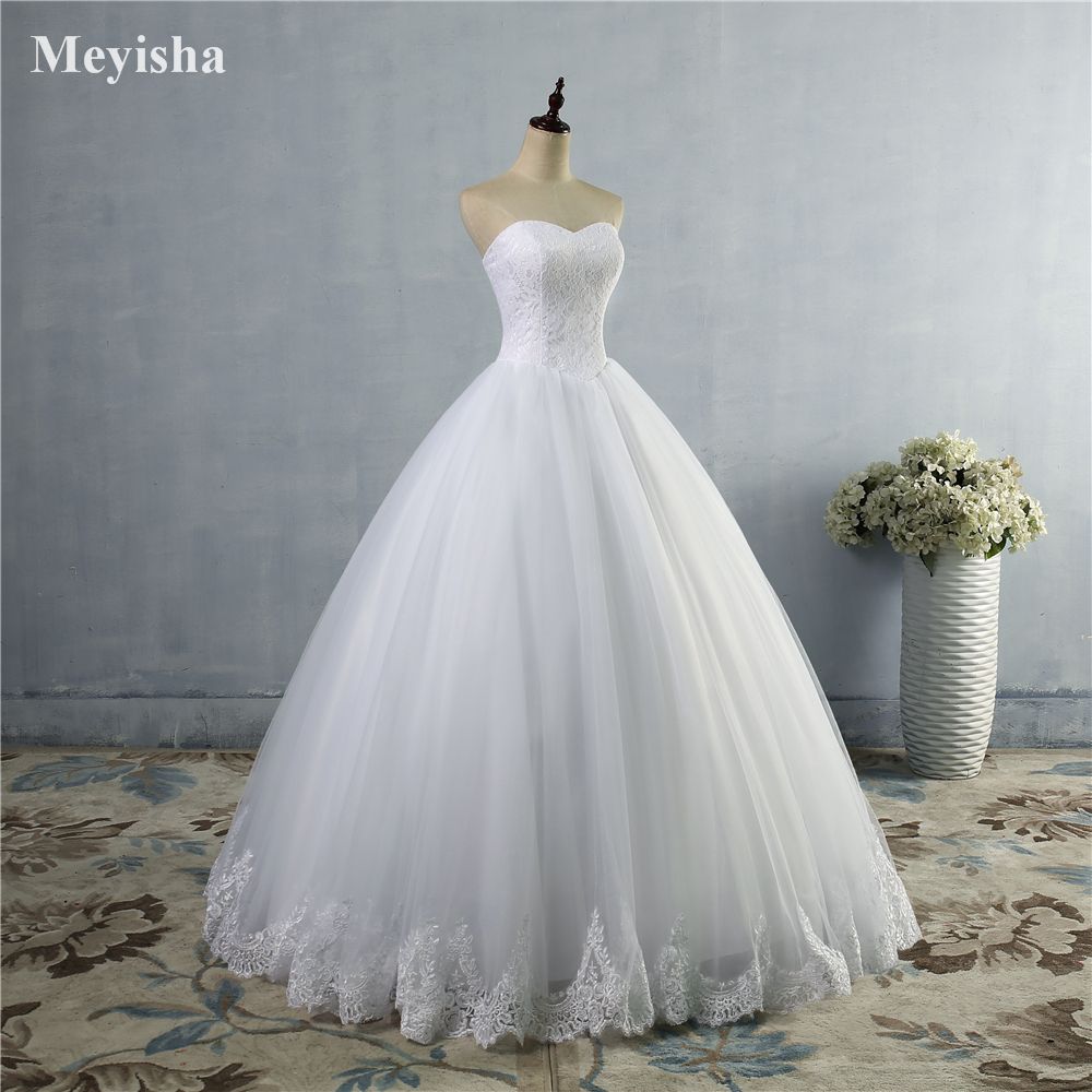 2020 White//Ivory Sweethear Wedding Dresses Bridal Gown Size 6 8 10 12 14 16 18
