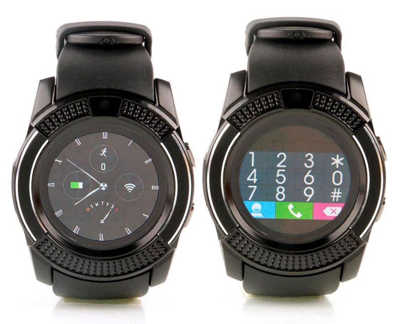 Smartwatch Reloj Inteligente V8 Cámara Celular Táctil Sim Sd – SIJ  Distribuciones