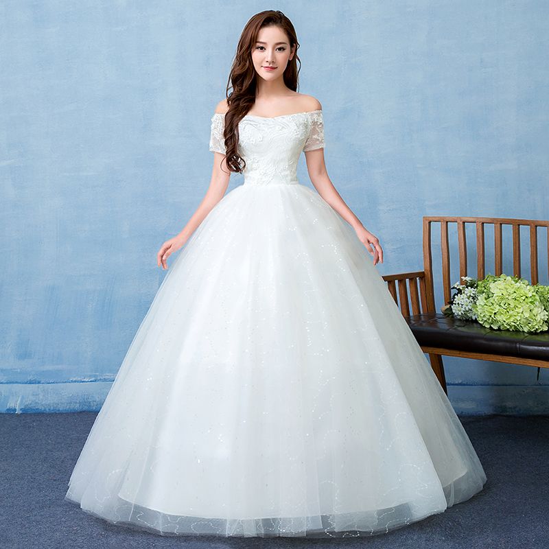 simple but elegant wedding gown designs