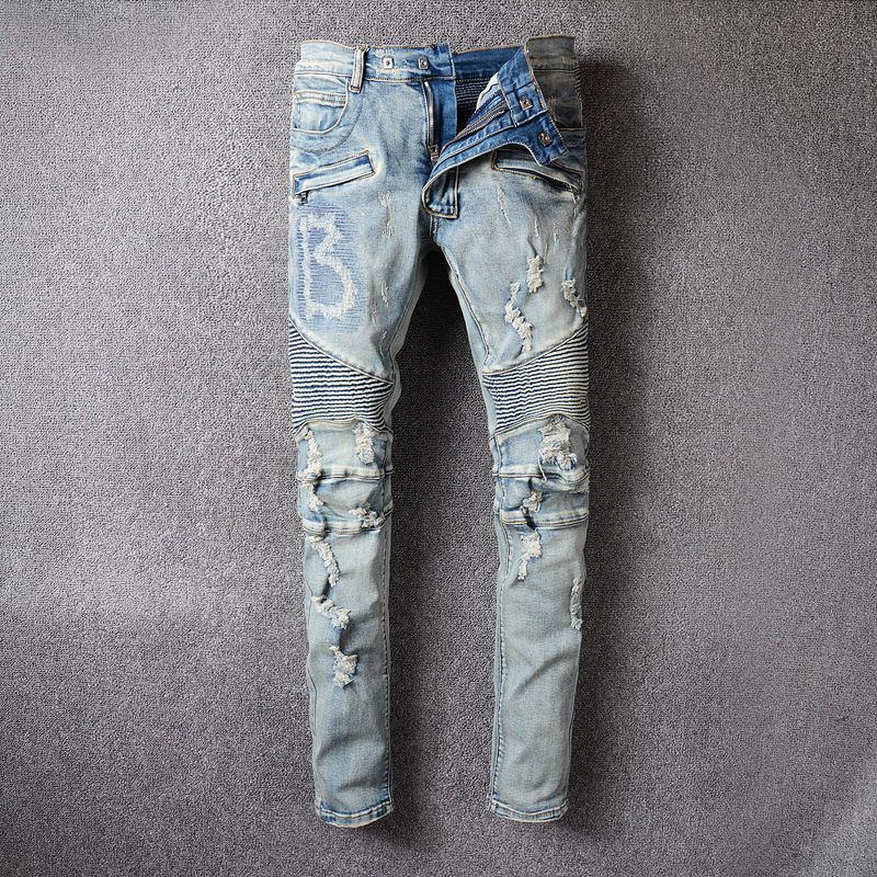 moto biker jeans mens