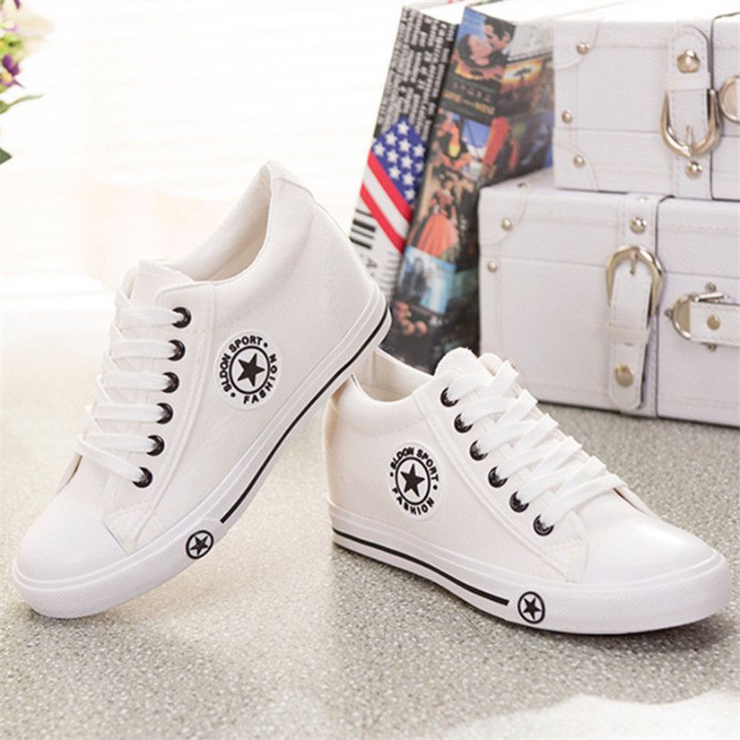 white canvas shoes women