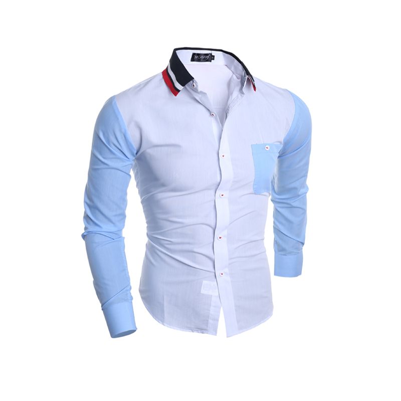 men's long sleeve knit shirts with collar
