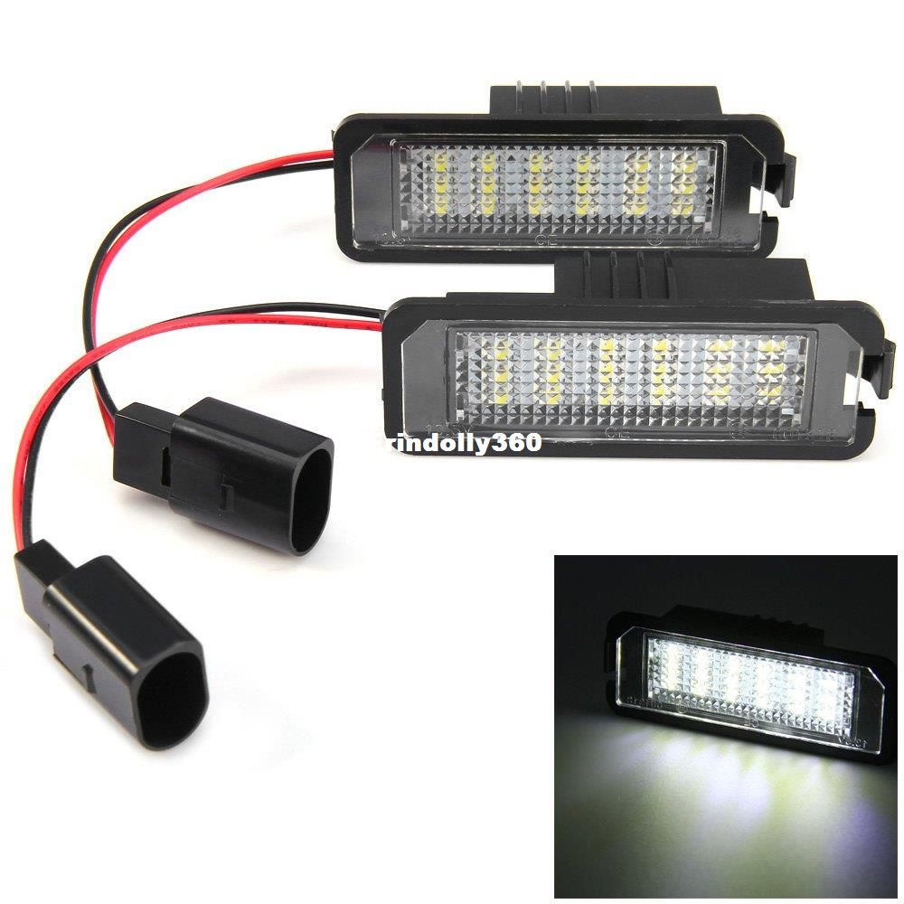 golf 4 license plate light