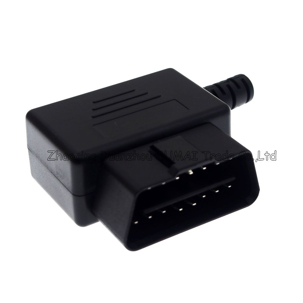 2021 16 Pin OBD2 Male Plug Connector Plug For ECU OBD2 Test,OBD Plug
