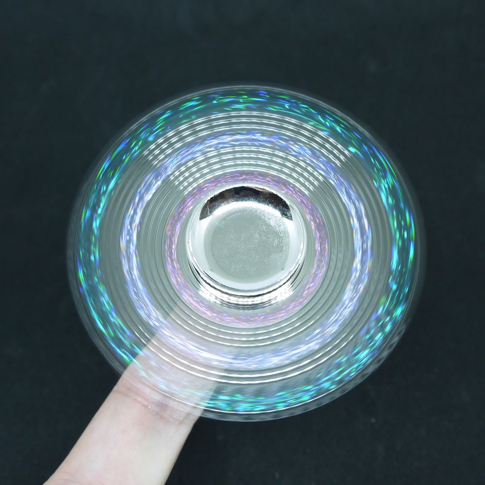 Lot Of 100 Fidget Hand Spinner Toys With Ceramic Center Bearing With 2 End Caps And