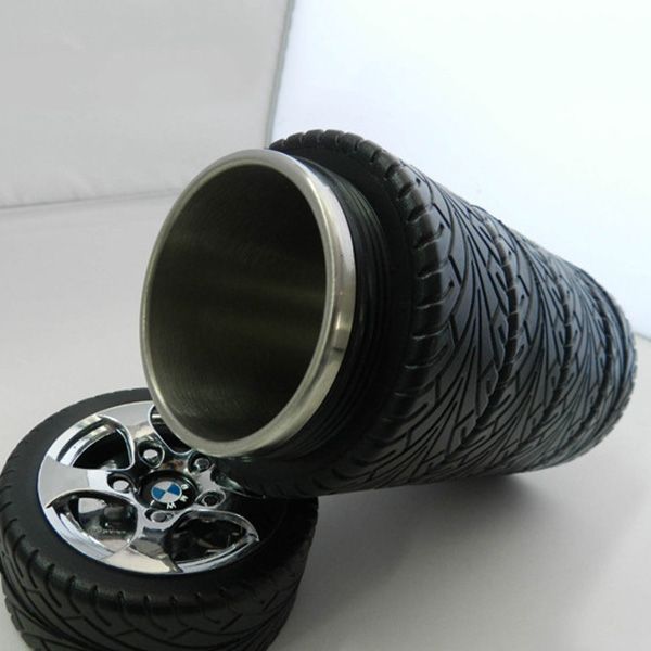 Best Tire Car Cup Lining My Water Bottle Creative Style Design Coffee
