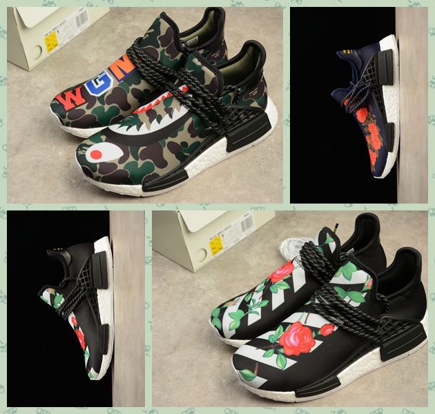 bape pharrell nmd