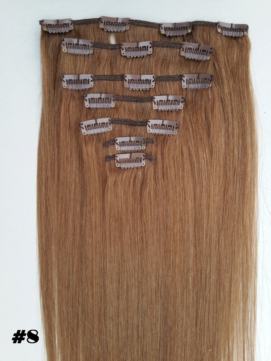 Remy Clip In Hair Extension Brazilian 100 Human Hair Remy Hair