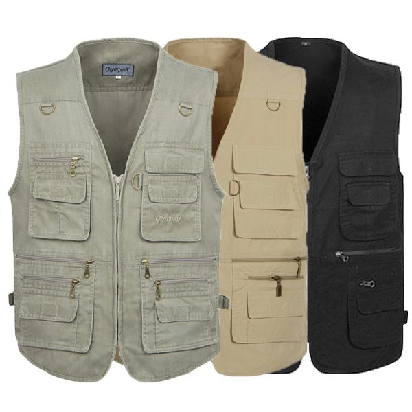 PLUS SIZE XL 4XL 5XL Tactical Vest Men 