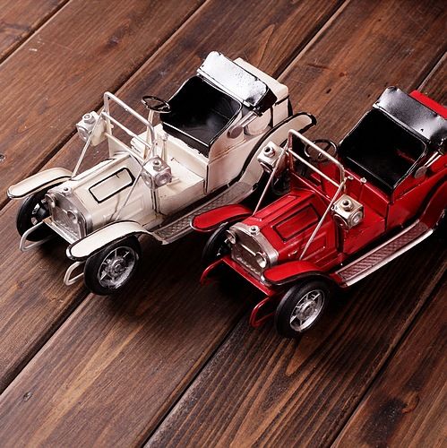 handmade tin model cars