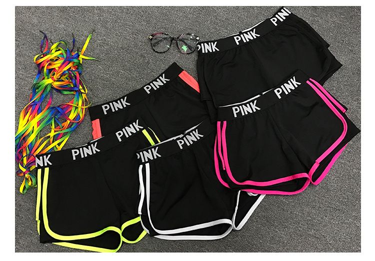 2020 Women Pink Shorts Secret Vs Mini Shorts Quick Dry Running