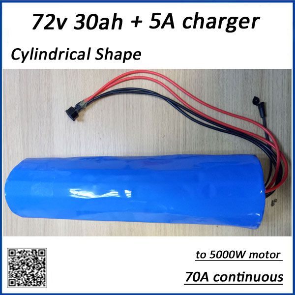 Round Shape 20s Electric Bicycle 72v Lithium Battery Pack 30ah Li Ion Accu Ebike Battery Mount 5000w Downtube Off The Bike Frame Best E Cigarette Batteries Charging E Cigarette Battery From Liuzedongaaaa